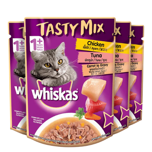Whiskas Chicken, Tuna & Carrot In Gravy